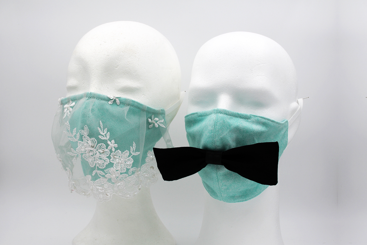 Masken für Brautpaare (Unikate)